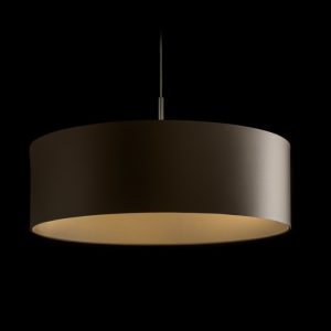 LEDRA RON 60/19 lámpabúra Monaco galambszürke/ezüst PVC max. 23W