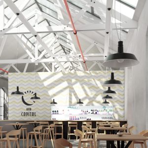 LEDRA GOLDIE 46 függőlámpa fekete/fehér 230V LED E27 30W