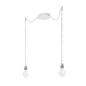 LEDRA KOMBIX 2 függesztő készlet FEHA+AK+KF 230V LED E27 2x15W