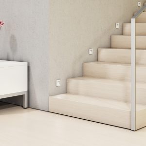 LEDRA TESS SQ süllyesztett lámpa fehér 230V LED 3W IP54 3000K