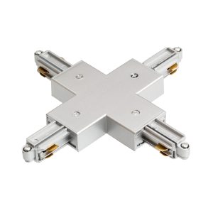 LEDRA 1F X csatlakozó ezüstszürke 230V