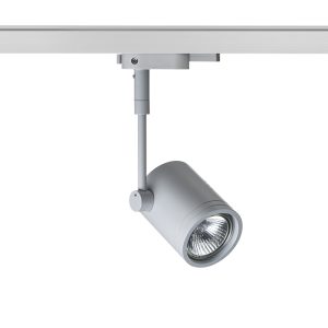 LEDRA BEEBA I háromáramkörös sínre ezüstszürke 230V LED GU10 8W