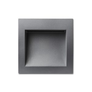 LEDRA GORDIQ M süllyesztett lámpa antracitszürke 230V LED 3W IP65 3000K