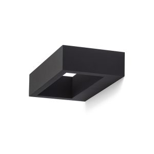 LEDRA NEMAN fali lámpa fekete 230V LED 10W 3000K