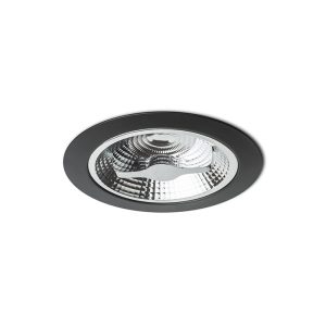 LEDRA KELLY LED DIMM süllyesztett lámpa fekete 230V LED 15W 45° 3000K