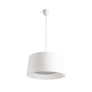 LEDRA POLLOCK függőlámpa fehér/világosszürke 230V LED E27 15W