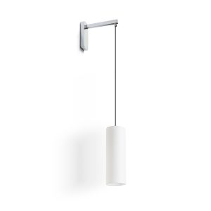 LEDRA HUDSON fali lámpa fehér króm 230V LED E27 11W