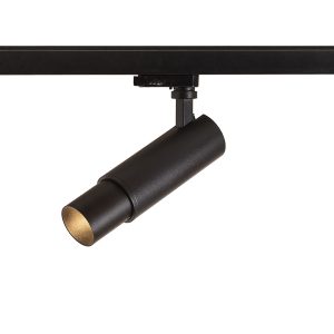 LEDRA ZUMA DIMM háromáramkörös sínre fekete 230V LED 20W 10 50° 3000K