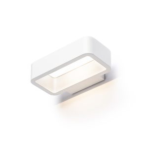 LEDRA TAPA fali lámpa fehér 230V LED 6W IP54 3000K