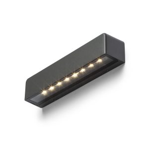 LEDRA SAMPO fali lámpa antracitszürke 230V LED 9W IP65 3000K