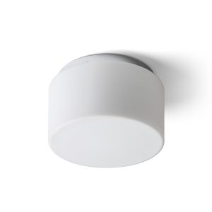 LEDRA ARANA R 27 mennyezeti lámpa opálüveg/króm 230V LED E27 15W IP44