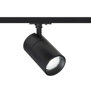 LEDRA WISH 30 DIMM egyáramkörös sínre fekete 230V LED 30W 36° 3000K 4000K 5000K