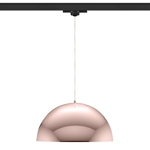 LEDRA MONROE 30 háromáramkörös sínre réz 230V LED E27 11W