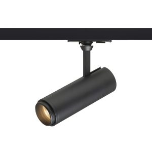 LEDRA FOCUS 12 DIMM egyáramkörös sínre fekete 230V LED 12W 10 60° 3000K 4000K 5000K