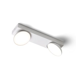 LEDRA ELISEO II felületre szerelhető fehér 230V LED 2x5W 3000K