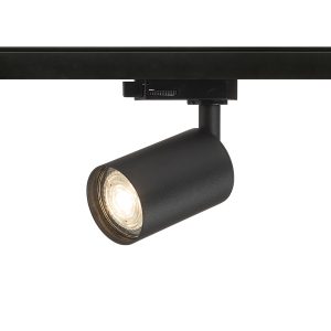 LEDRA DUDE háromáramkörös sínre fekete 230V LED GU10 9W