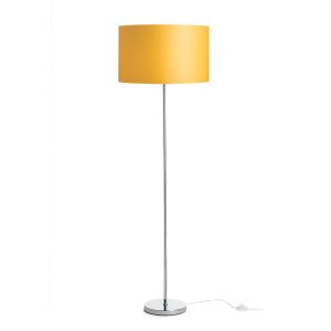 LEDRA NYC/RON 40/25 állólámpa Chintz sárgabarack/króm 230V LED E27 15W