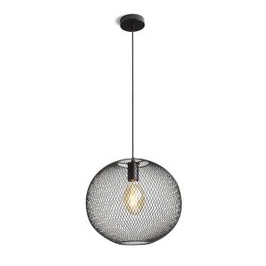 LEDRA COSIR 34 függőlámpa fekete 230V LED E27 15W