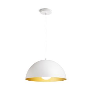 LEDRA GLADYS 40 függőlámpa fehér/aranysárga 230V LED E27 30W