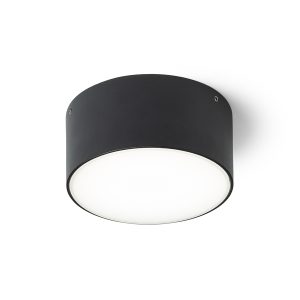 LEDRA LARISA OUT 12 felületre szerelhető fekete 230V LED 10W IP65 3000K 4000K 5700K