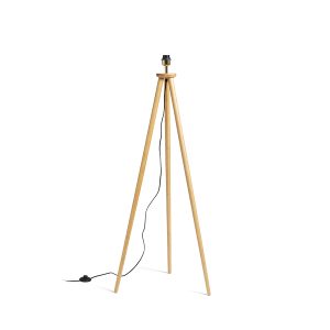 LEDRA BASCO állólámpa talapzat bambusz 230V LED E27 15W