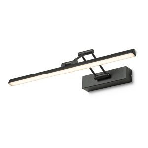 LEDRA FRIDA 46 fali lámpa matt fekete 230V LED 8W 3000K