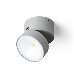 LEDRA FLAVIO R felületre szerelhető világosszürke 230V LED 6W 110° IP54 3000K
