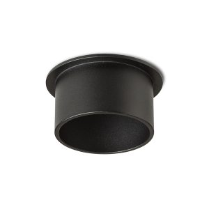 LEDRA ORTA süllyesztett lámpa fekete 230V LED GU10 9W