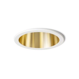 LEDRA ORCO süllyesztett lámpa fehér/aranysárga 230V LED GU10 9W