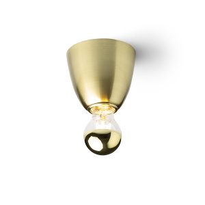 LEDRA REACH mennyezeti lámpa szálcsiszolt sárgaréz 230V LED E27 11W