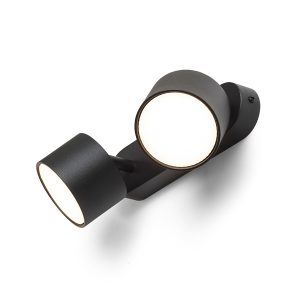 LEDRA PIXEL II felületre szerelhető fekete 230V LED GX53 2x7W