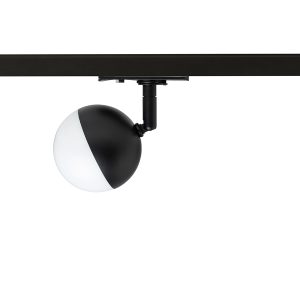 LEDRA LYRA egyáramkörös sínre fekete opálakril 230V LED 5W 3000K