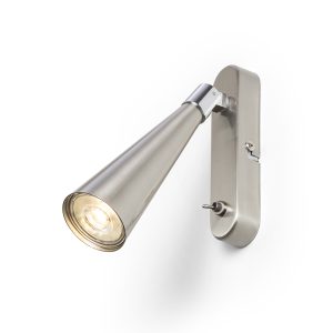 LEDRA ALEXIS fali lámpa matt nikkel 230V LED GU10 5W