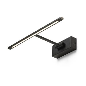 LEDRA FRESCO 34 fali lámpa fekete 230V LED 6W 3000K