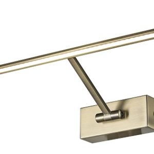 LEDRA FRESCO 45 fali lámpa fekete 230V LED 8W 3000K