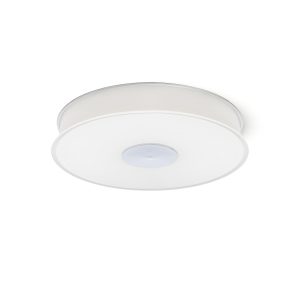 LEDRA ASTERI LED mennyezeti lámpa szaténüveg/króm 230V LED 35W 3000K